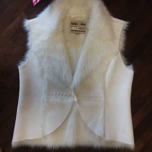 Winter White Vest